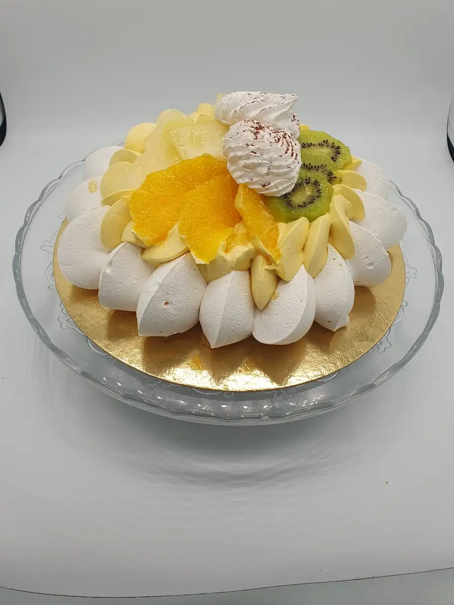 Pavlova fruit éxotique