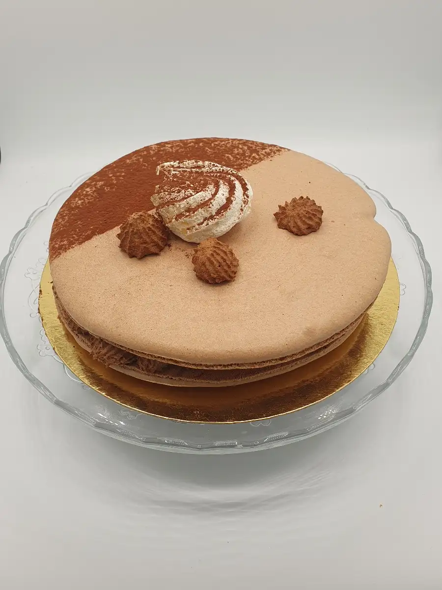 Macarron ganache chocolat